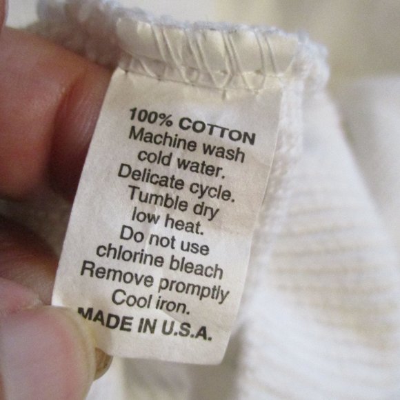 Vintage Preppy Sweater sz XL White Frat Y2K - Picture 8 of 8